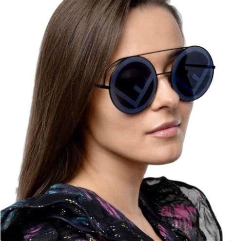 fendi titanium sunglasses|tradesy fendi women's sunglasses.